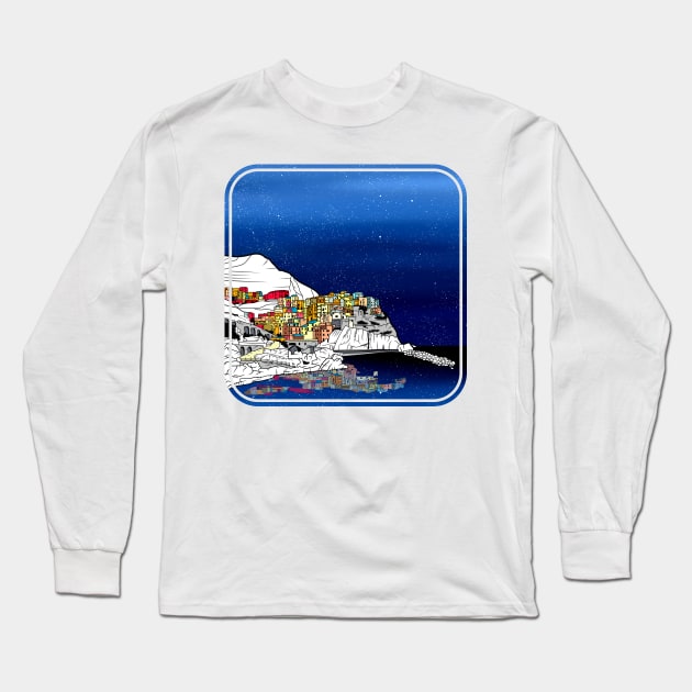 Manarol Italy Long Sleeve T-Shirt by mailboxdisco